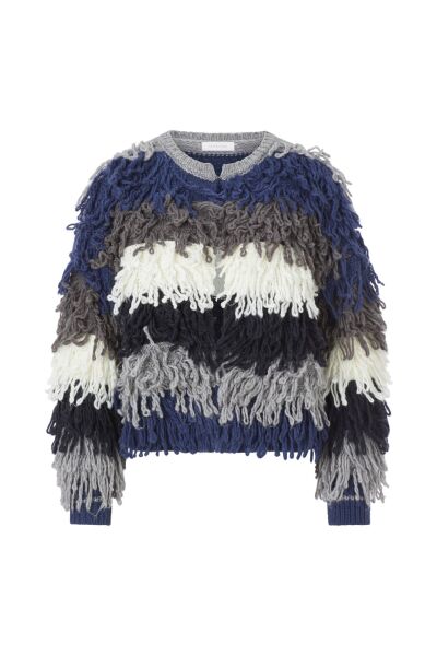 Shaggy Open Edge Cardigan