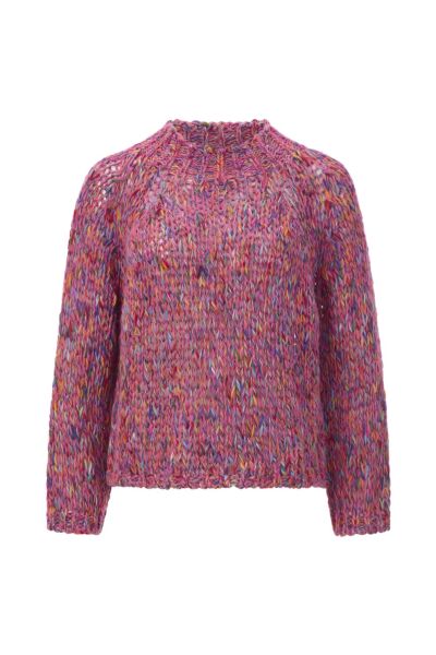 Multicoloured Mock Neck