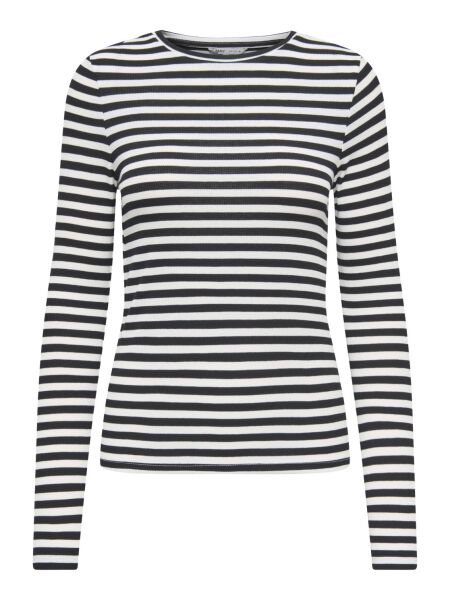 ONLMAI STRIPE L/S TOP JRS NOOS