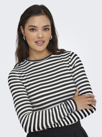 ONLMAI STRIPE L/S TOP JRS NOOS
