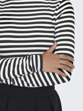 ONLMAI STRIPE L/S TOP JRS NOOS