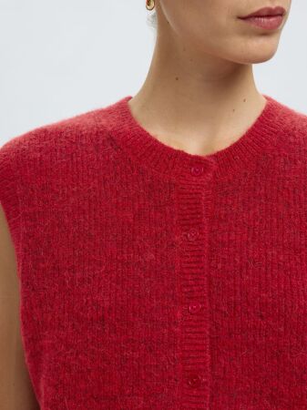 SLFLULU SL BUTTON O-NECK VEST NOOS