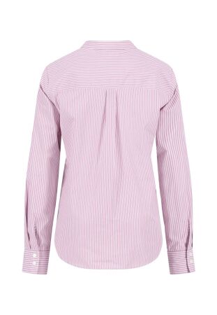 BLOUSE CST FINESTRIPE