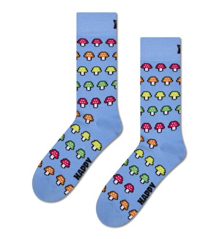 Mushroom Stripe Sock