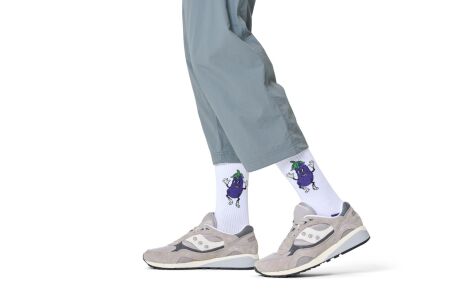 Aubergine Sneaker Sock