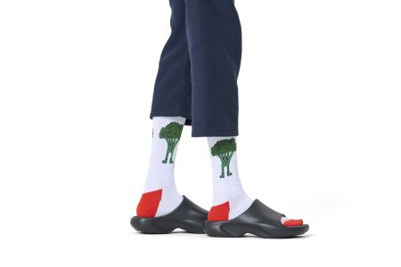 Broccoli Sneaker Sock