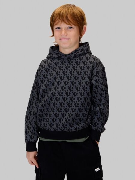 CK LOGO AOP HOODIE