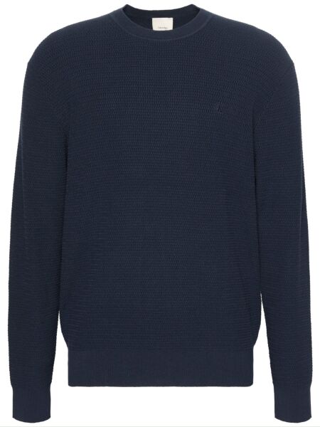 LS TEXTURE CTTN CREWNK SWEATER 1