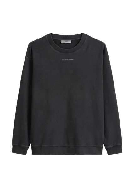Crew Neck, LSL, Print, Relaxed Fit