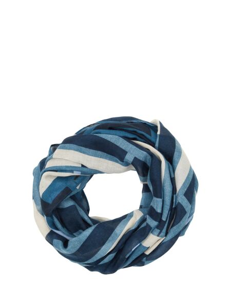 printed loop scarf