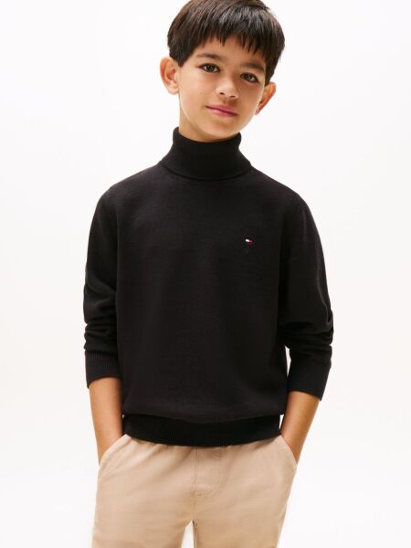 COTTON TURTLE NECK SWEATER