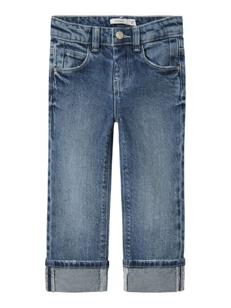 NMFROSE STRAIGHT FOLD JEANS 4224-AZ