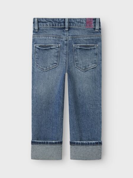 NMFROSE STRAIGHT FOLD JEANS 4224-AZ