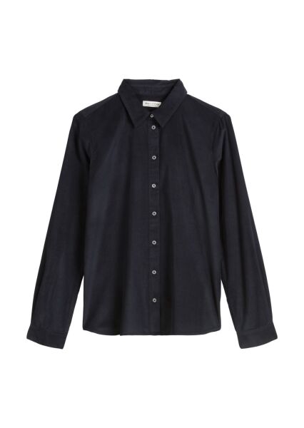 Blouse, kent collar, long sleeve, c
