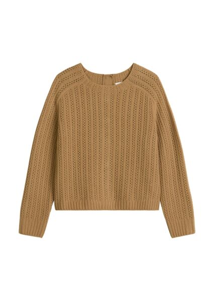 Pullover, longsleeve, round neck wi