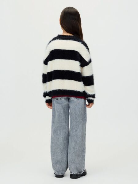 CK STRIPE CN SWEATER