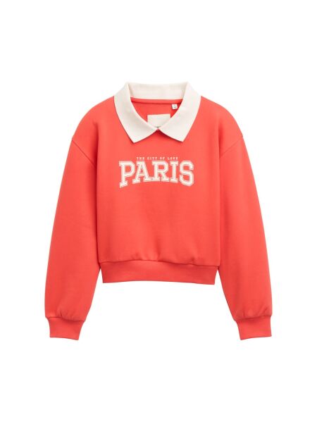 printed sweat polo