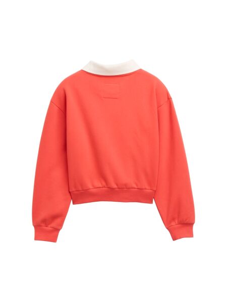 printed sweat polo