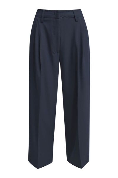 STRAIGHT CROPPED PANTS