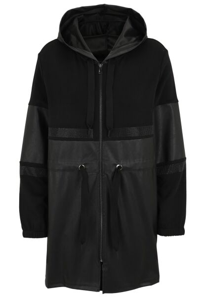 Jacke gewirkt