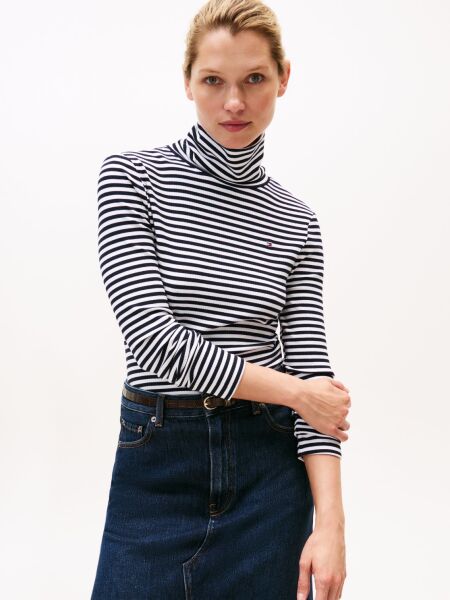 SLIM 5X2 RIB ROLL-NK LS