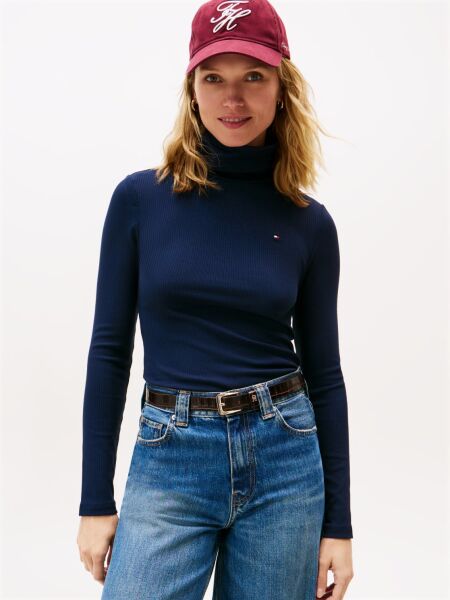 SLIM 5X2 RIB ROLL-NK LS