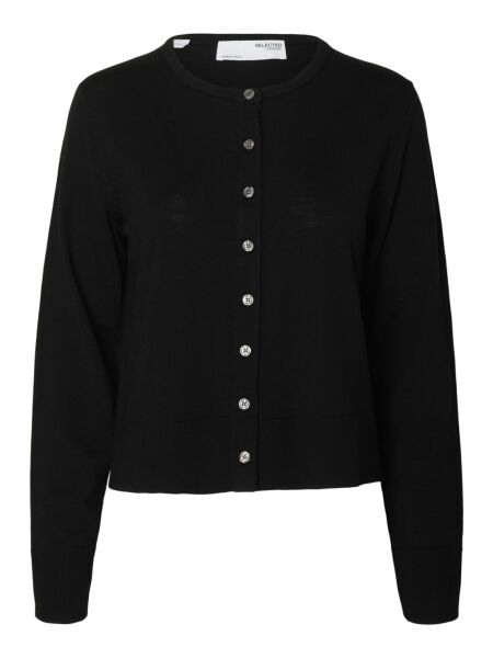 SLFTHEA LS KNIT MERINO CARDIGAN NOO
