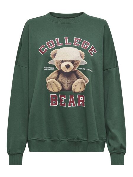 ONLBILA L/S BEAR O-NECK SWT