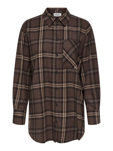 ONLJULIANA LS LOOSE CHECK SHIRT WVN
