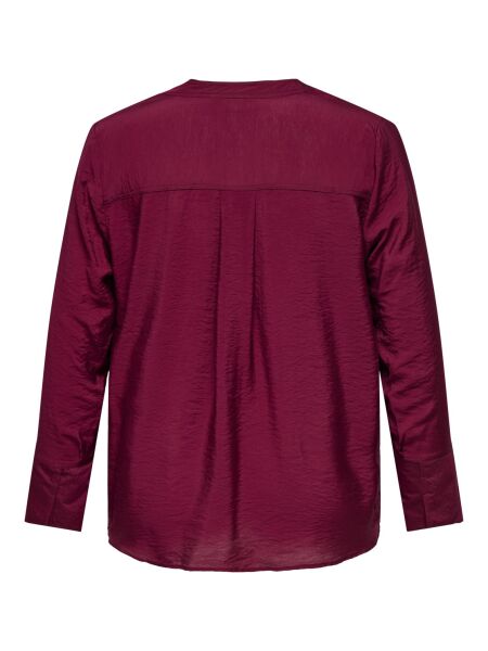 CARANJANA V-NECK LS TOP WVN