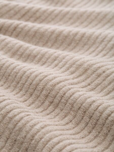 knit cosy rib cardigan