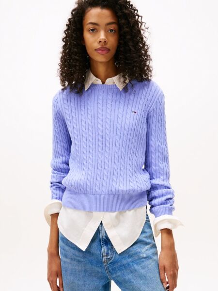TJW CABLE ESSENTIAL SWEATER