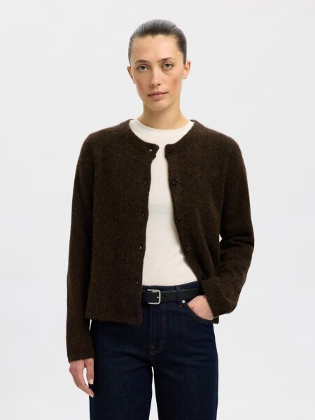 SLFLULU NEW LS KNIT CARDIGAN NOOS
