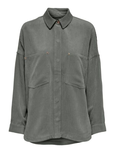 ONLJANINE-RAI OVS CORD SHACKET PNT