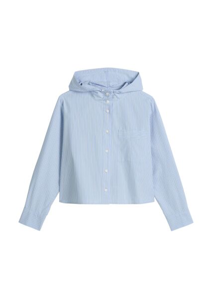 Woven Blouses, LSL, Y/D Stripes, Ho