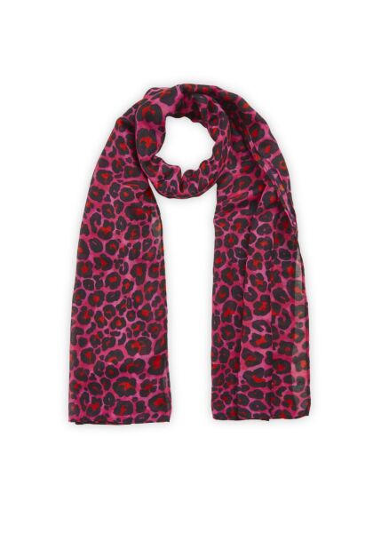 PRINTED SCARF RECYCLED POLYESTER LE
