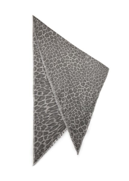 PRINTED TRIANGLE POLYESTER/VISCOSE