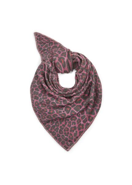 PRINTED TRIANGLE POLYESTER/VISCOSE