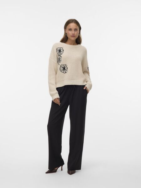 VMLAURA LS O-NECK PULLOVER BOO