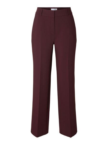 SLFRITA MW WIDE PANT MEL NOOS