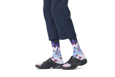 Ice Skating In The City Sock