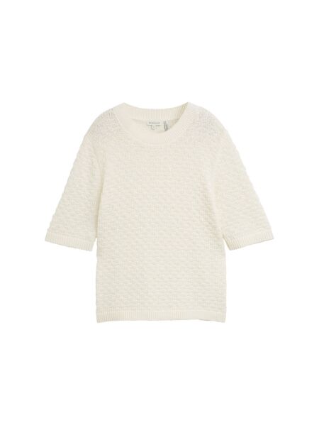 knit open structured shortslee
