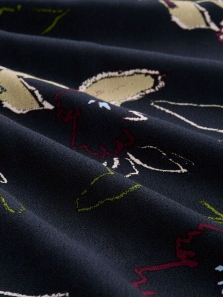 dress feminine printed