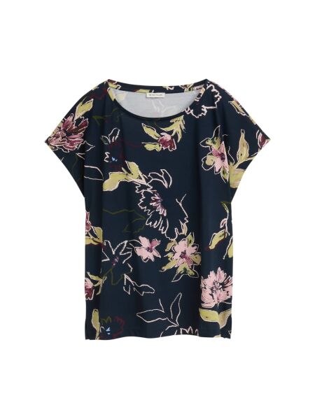 T-shirt crew neck alloverprint