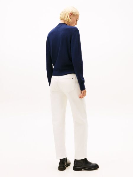 WOOL CASH MOCK-NK LS SWT