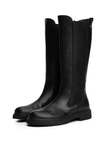 TH LTHR CLEATED LONG BOOT