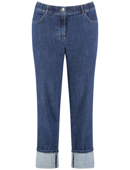 HOSE JEANS VERKUERZT