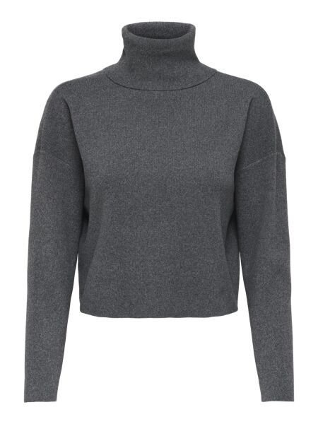 ONLAMA LIFE LS RIB ROLLNECK CC KNT