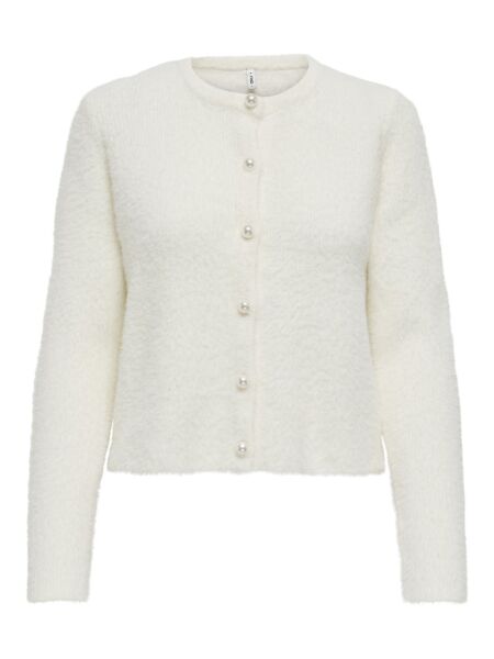 ONLPETRA LS PEARL O-NECK CARDI CC K