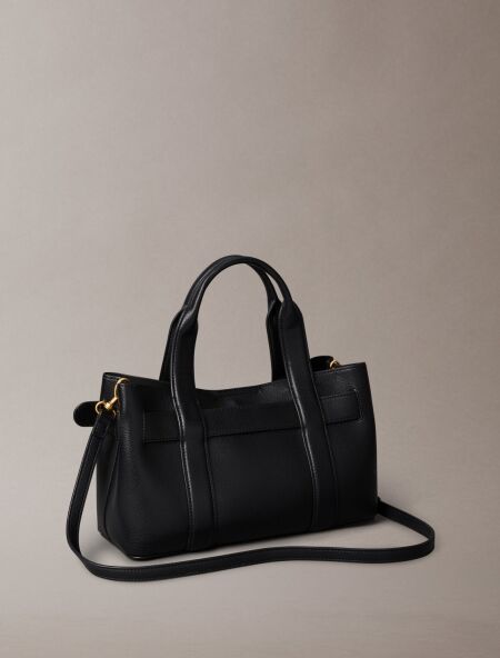 BUCKLE MINI TOTE WITH STRAP